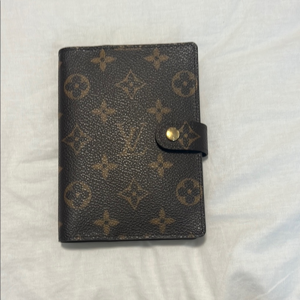 Louis Vuitton Monogram Wallet agenda diary